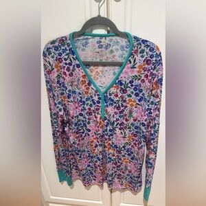 Little Sleepies Sweet Pea Women’s Pajama Top XXL